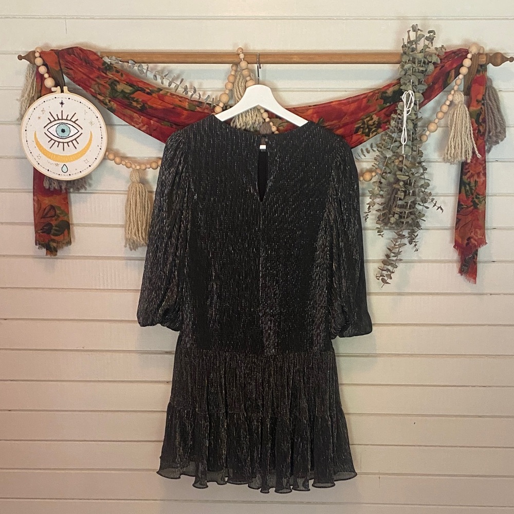 Mustard Seed Black Long Sleeve Dress - Picture 3 of 3